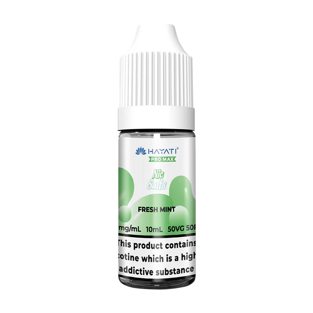 hayati pro max nic salts fresh mint