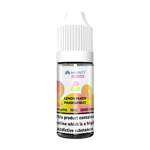 hayati pro max nic salts lemon peach passionfruit