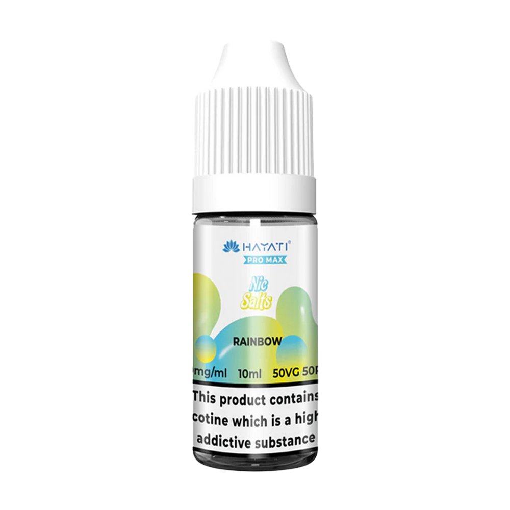 hayati pro max nic salts rainbow