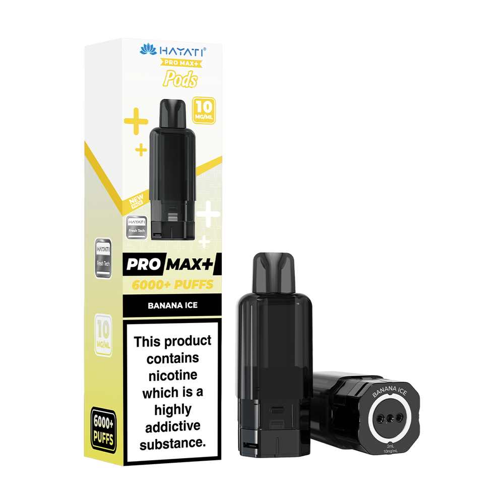 Banana Ice Hayati Pro Max+ Refill Pack