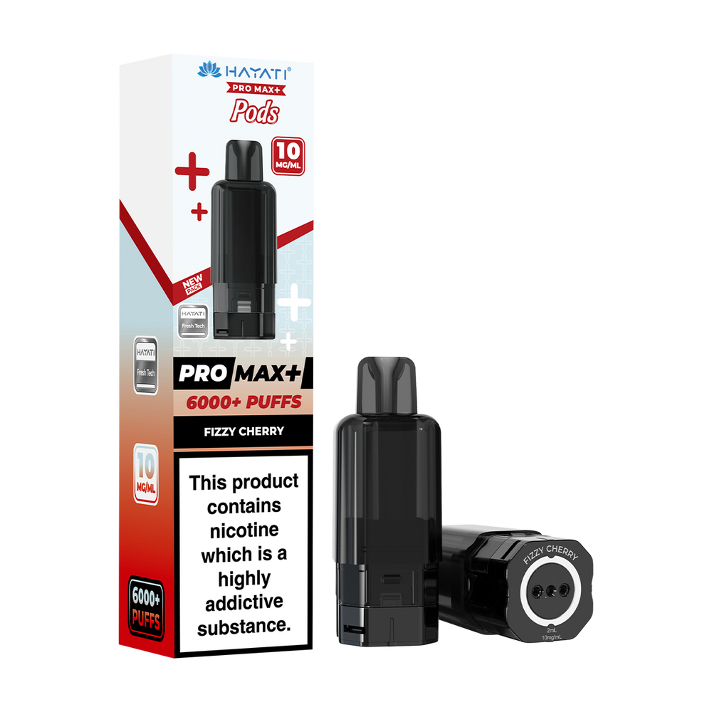 Fizzy Cherry Hayati Pro Max+ Refill Pack