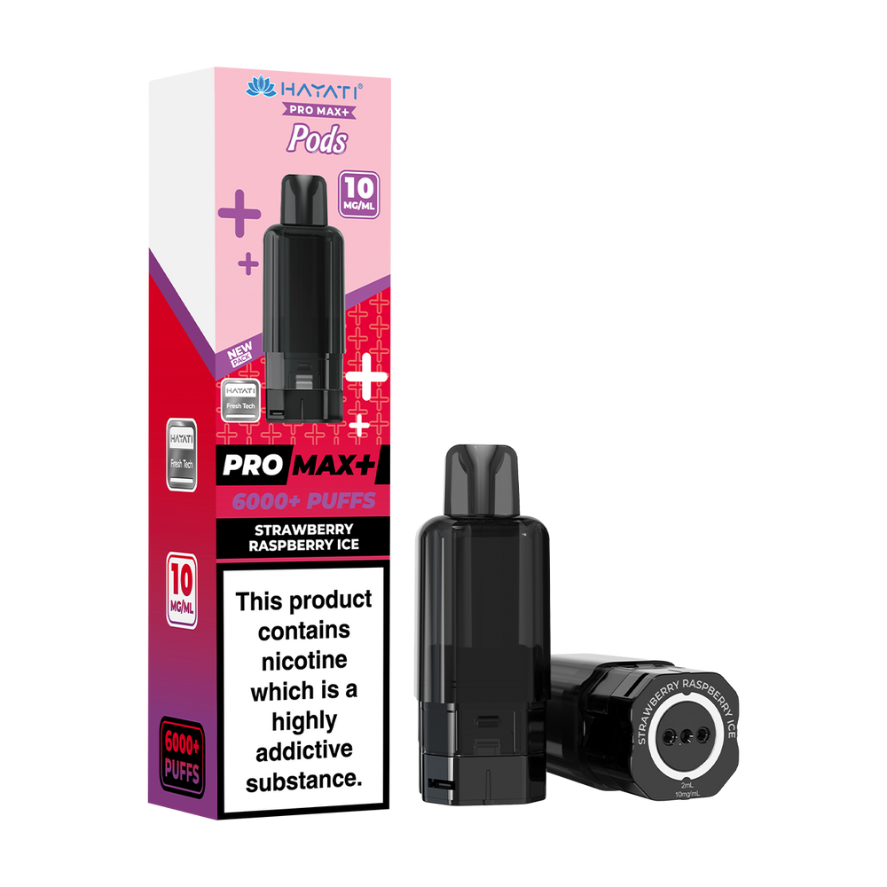 Strawberry Raspberry Ice Hayati Pro Max+ Refill Pack