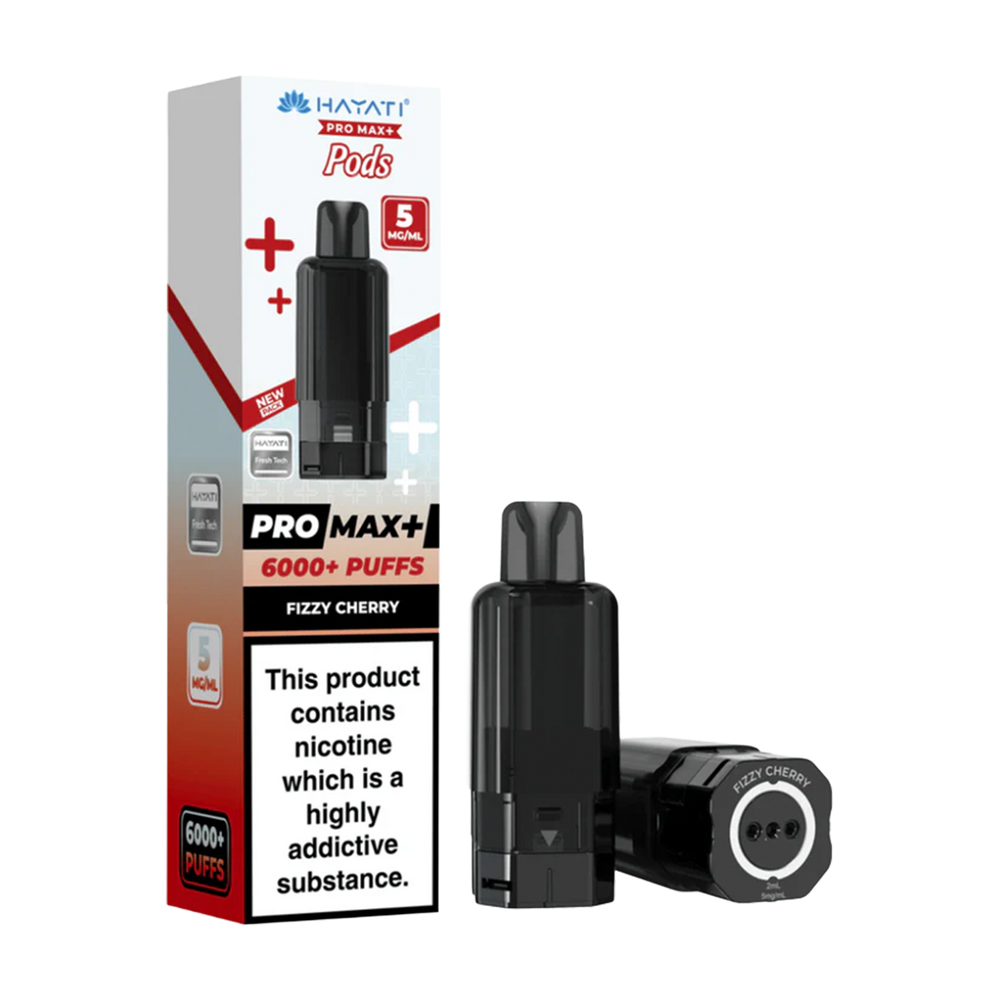 Fizzy Cherry Hayati Pro Max+ Refill Pack
