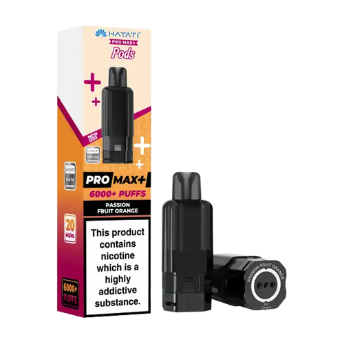 hayati pro max plus 6000 pods passion fruit orange