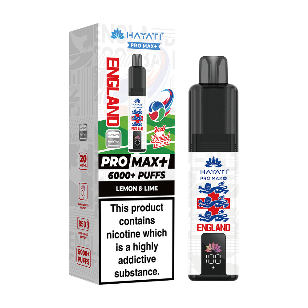 hayati pro max plus england world cup edition lemon and lime