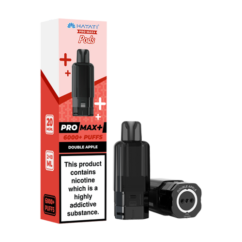 hayati pro max plus pods double apple