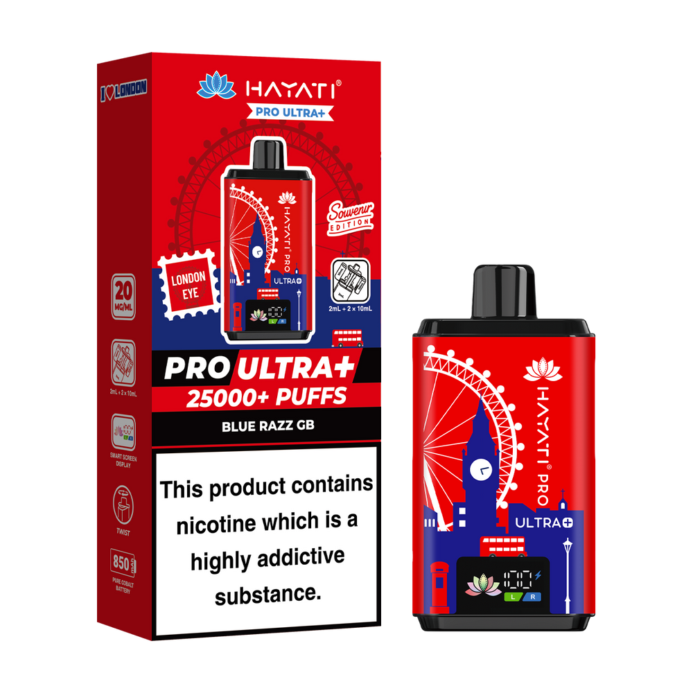 Hayati Pro Ultra Plus 25000 London Souvenir Edition
