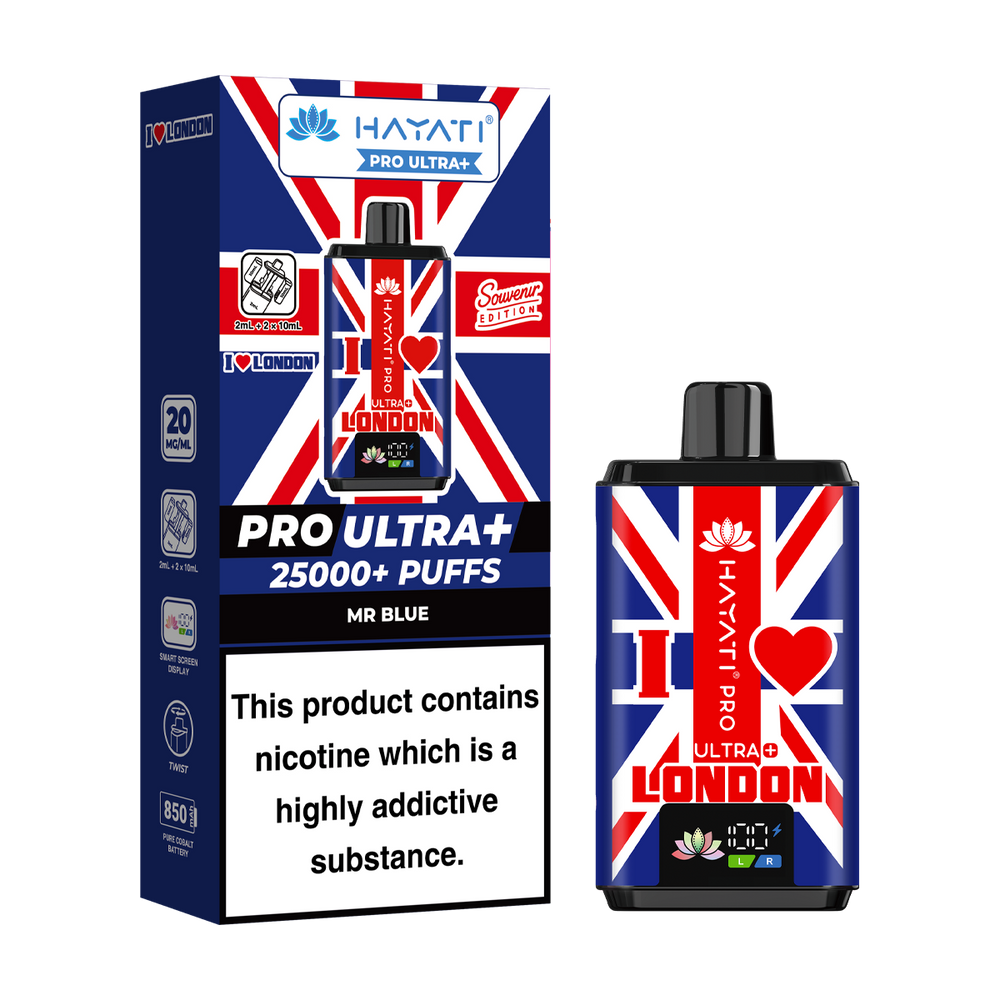 Hayati Pro Ultra Plus 25000 London Souvenir Edition