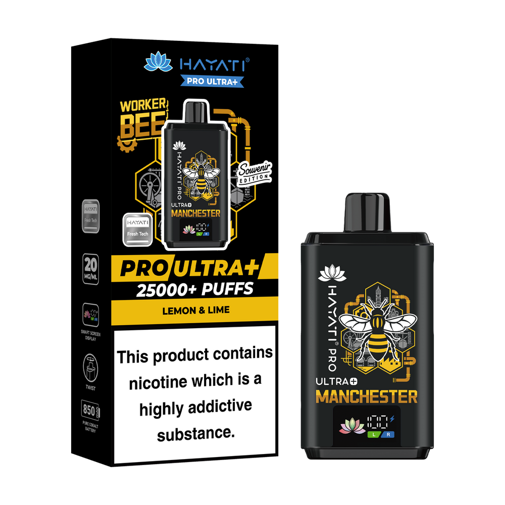 hayati pro ultra plus souvenir edition manchester lemon and lime