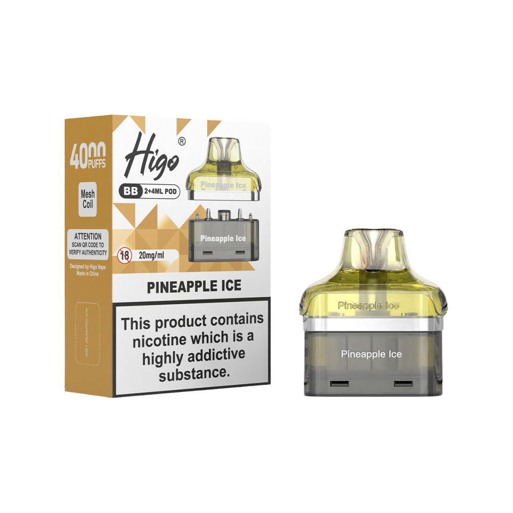 Higo BB 4000 Refill Pack pineapple ice