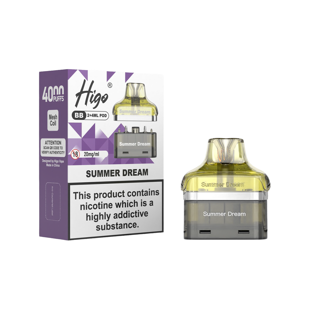Higo BB 4000 Refill Pack summer dream