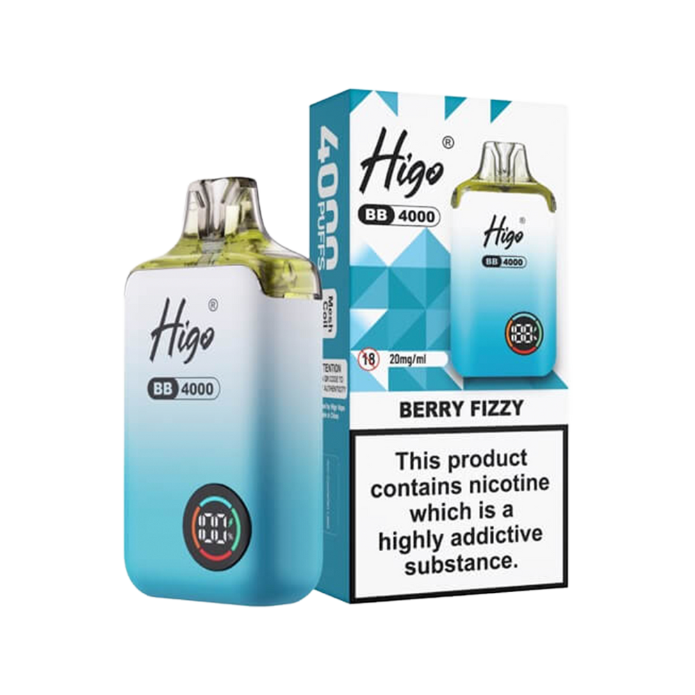 Higo BB 4000 Vape Kit berry fizz