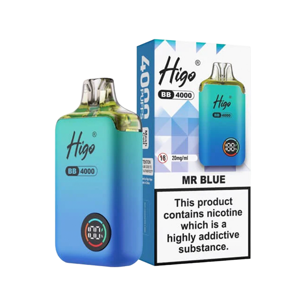 Higo BB 4000 Vape Kit mr blue