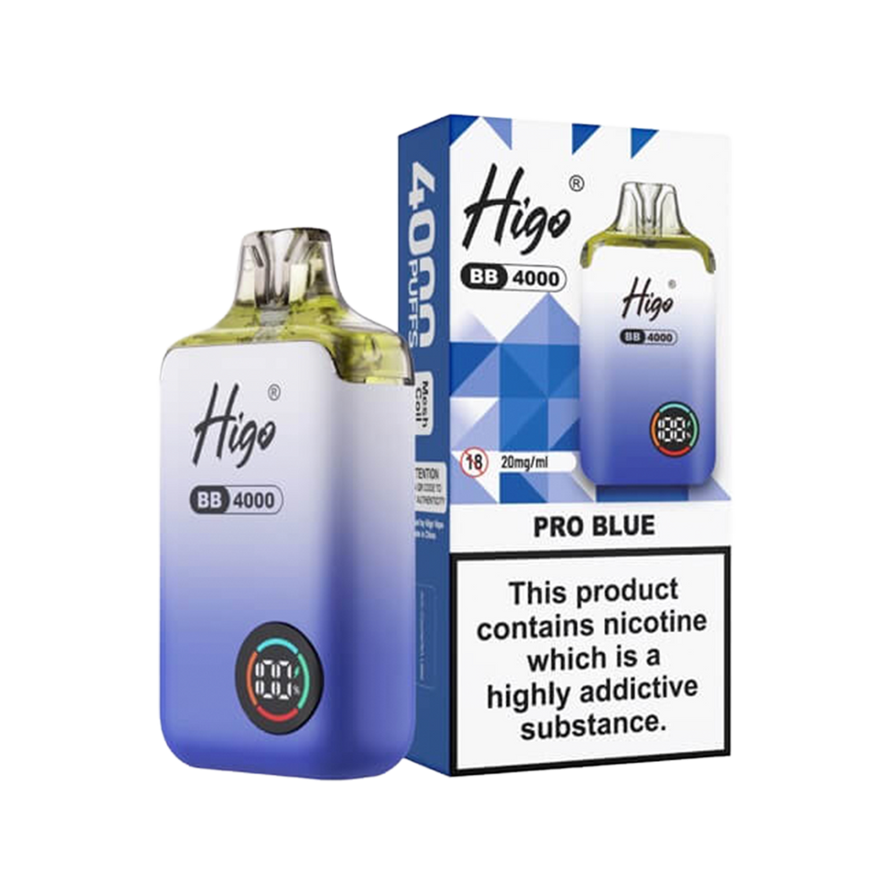 Higo BB 4000 Vape Kit pro blue