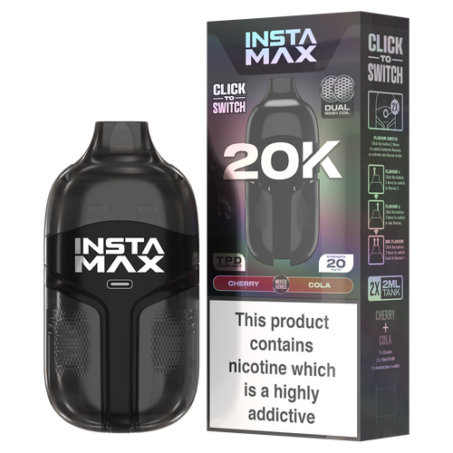 Cherry & Cola Insta Max 20K Big Puff Vape