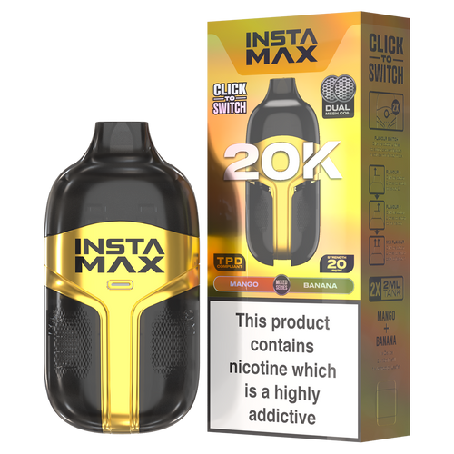 Mango & Banana Insta Max 20K Big Puff Vape