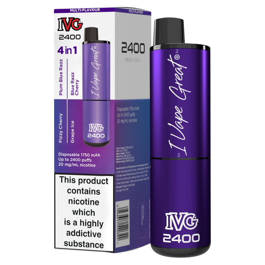 Purple Edition IVG 2400 Disposable Device