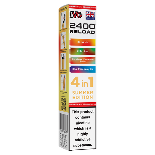 ivg 2400 watermelon edition S30491 IVG 2400 Rechargeable - Summer Edition - 20mg (Price per CDU 5)