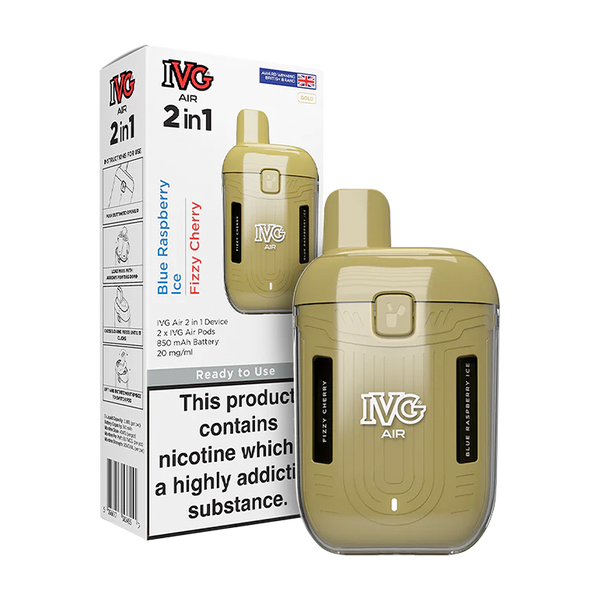 ivg air pink IVG 2400 4 in 1 Refillable Vape main image 1