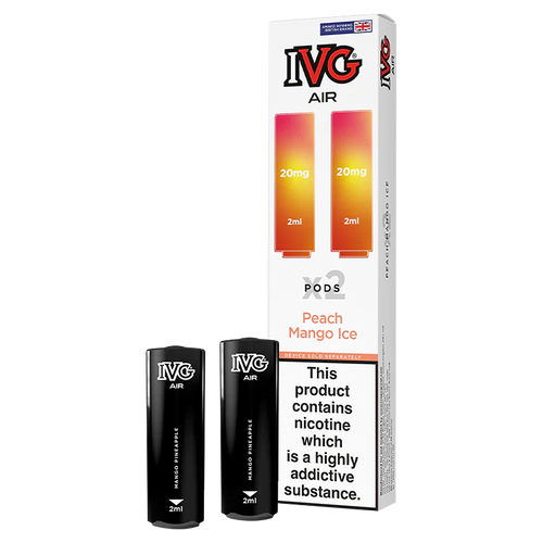 Peach Mango Ice IVG Air Replacement Pods