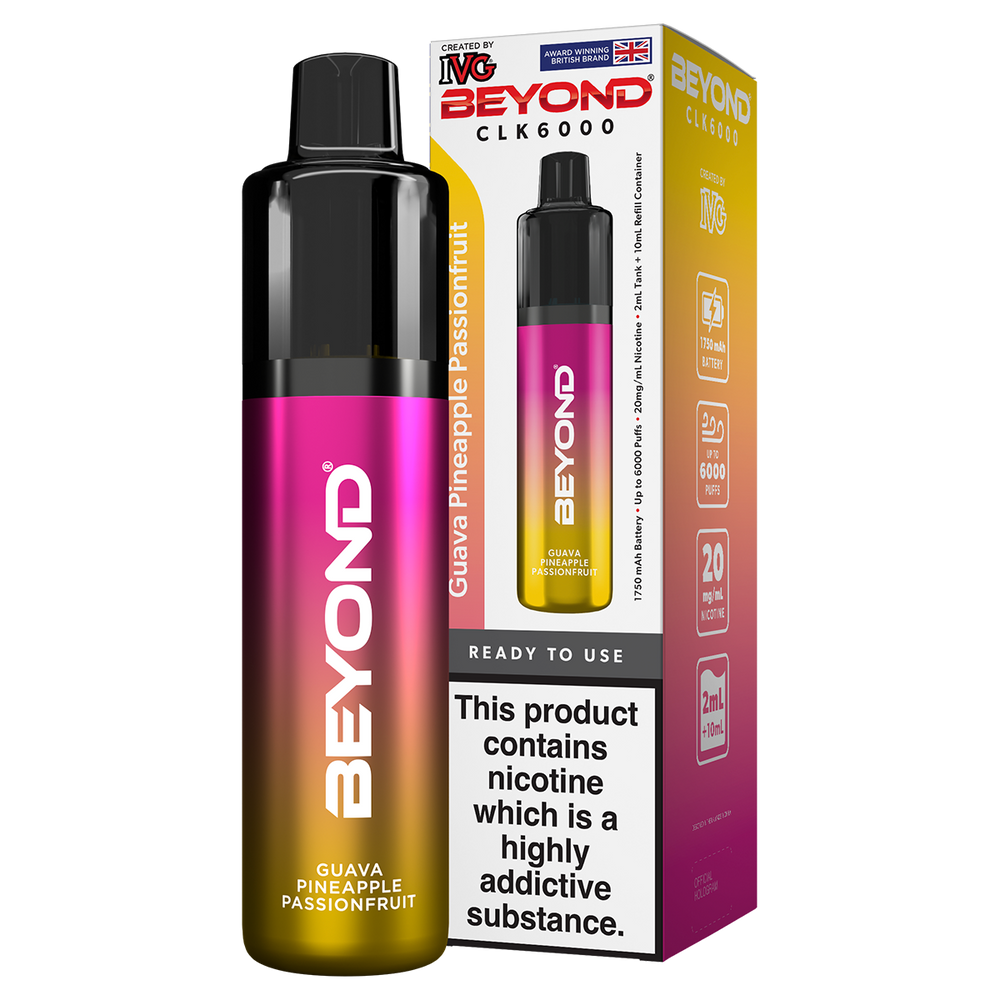 IVG Beyond CLK 6000 Big Puff Guava Pineapple Passionfruit