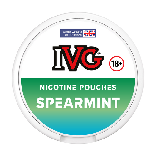 Spearmint IVG Nicotine Pouches Spearmint