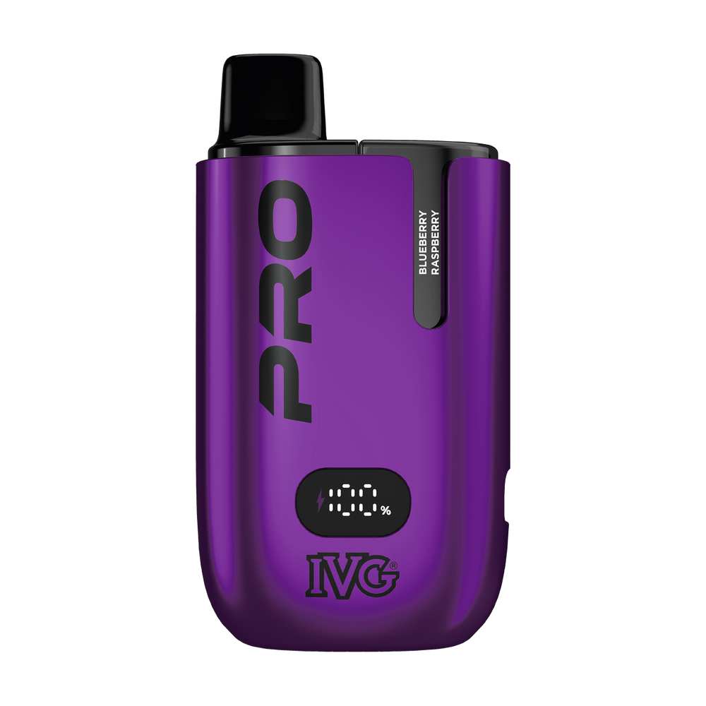 IVG Pro 12 Vape Kit blue raspberry 