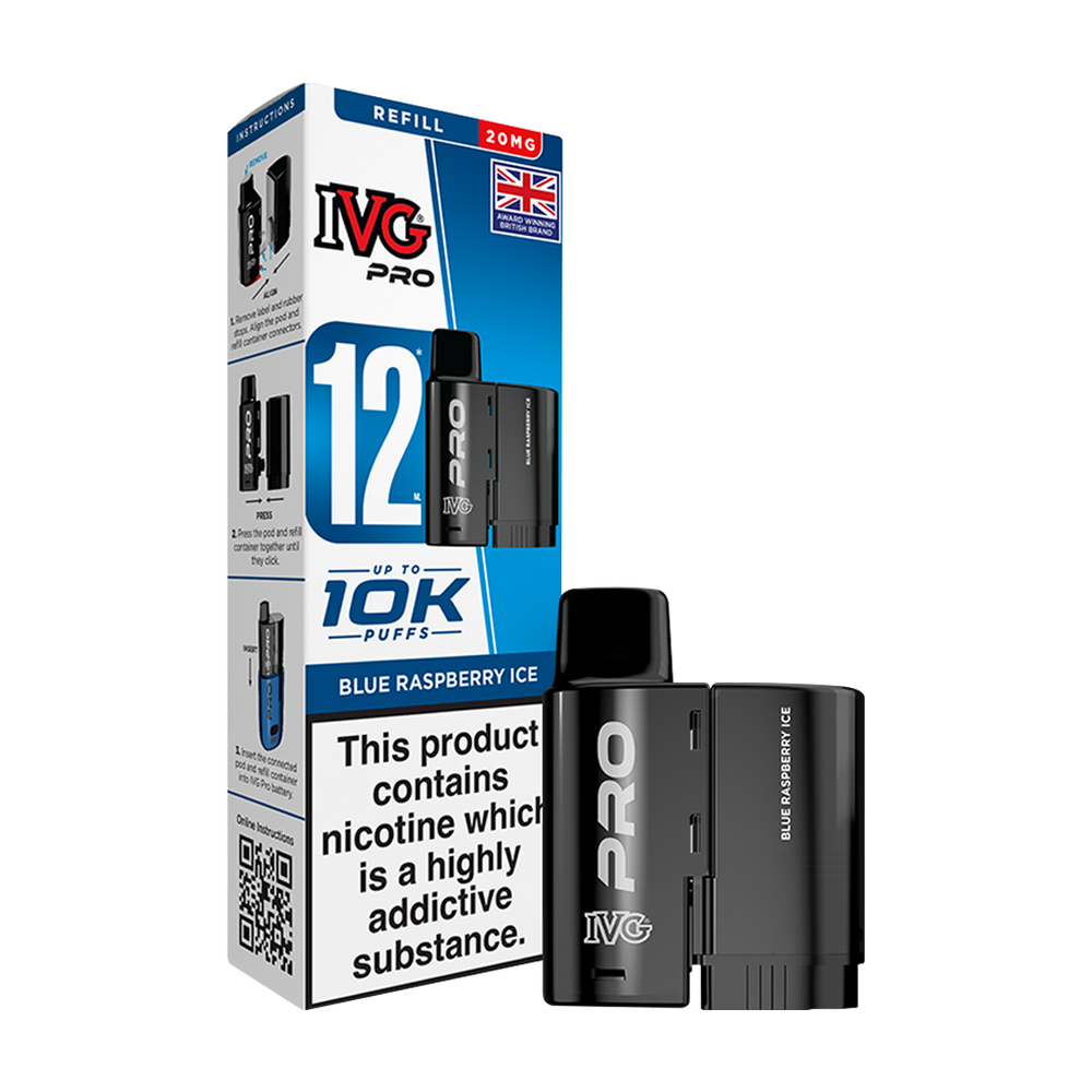ivg pro 10k flavours IVG Pro 12 (Pro 10K) Prefilled Pod Kit main image 1