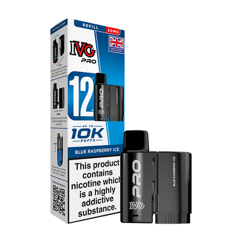 ivg pro 12 refill box thumbnail blue raspberry ice