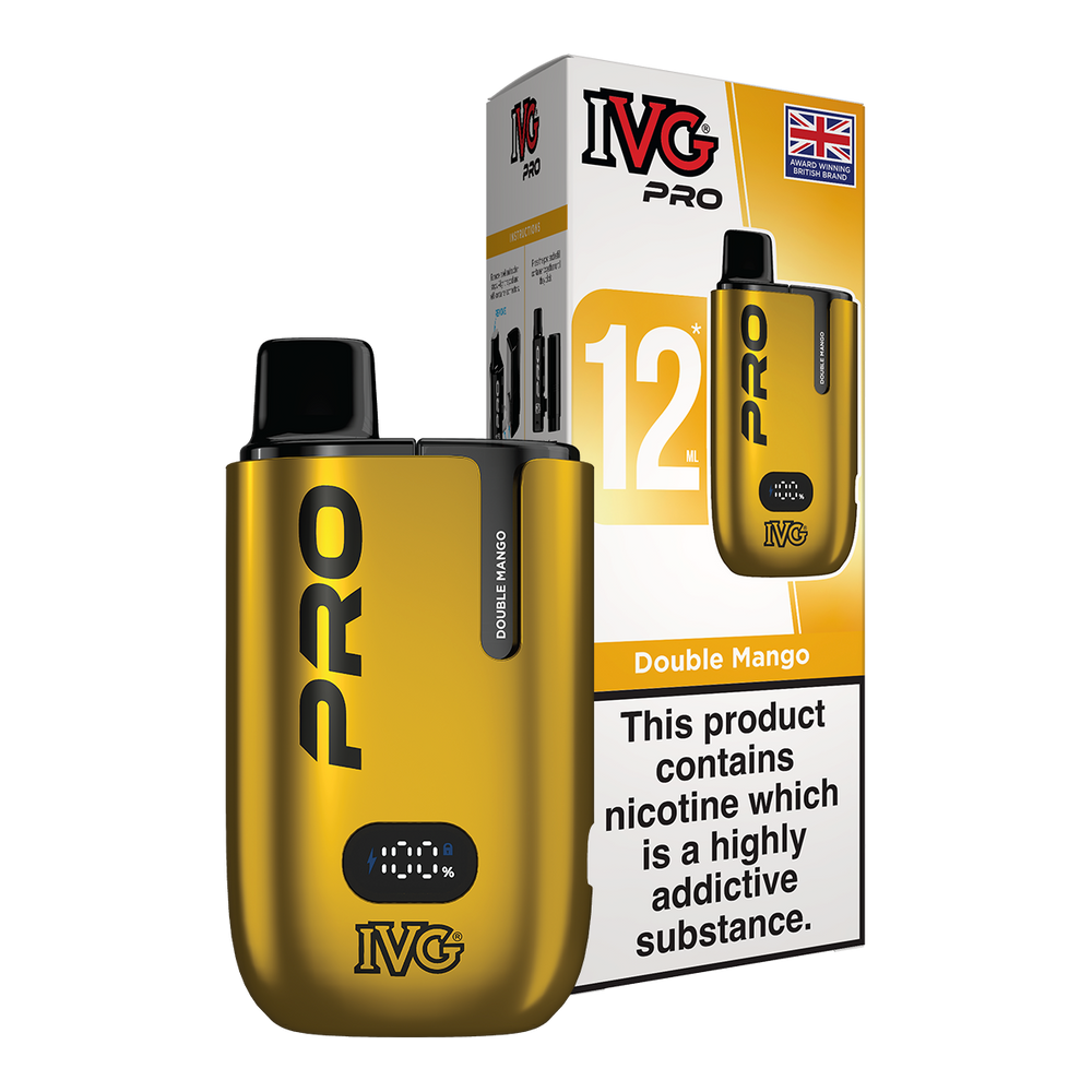 IVG Pro 12 Vape Kit Double Mango