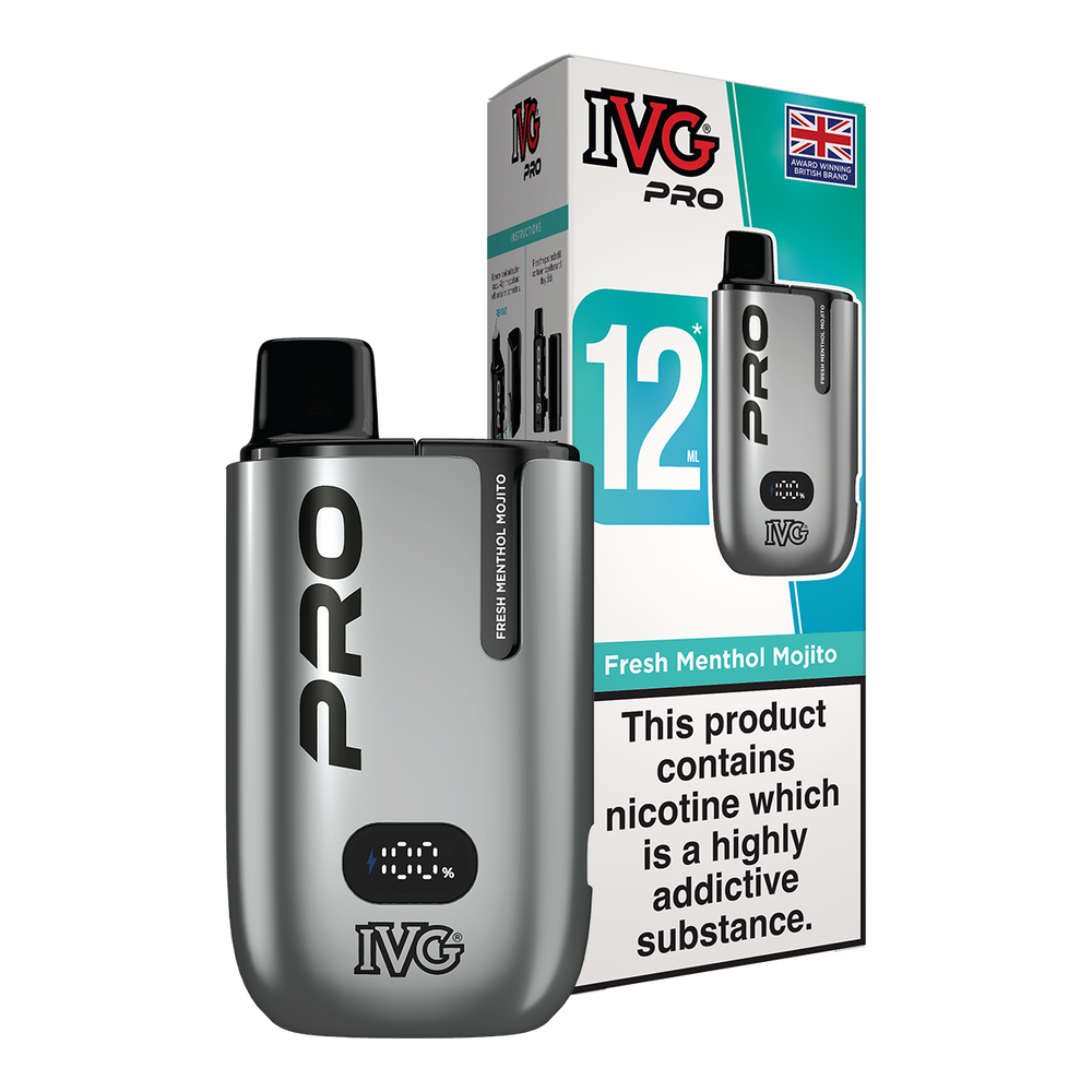 IVG Pro 12 Vape Kit Fresh Menthol Mojito