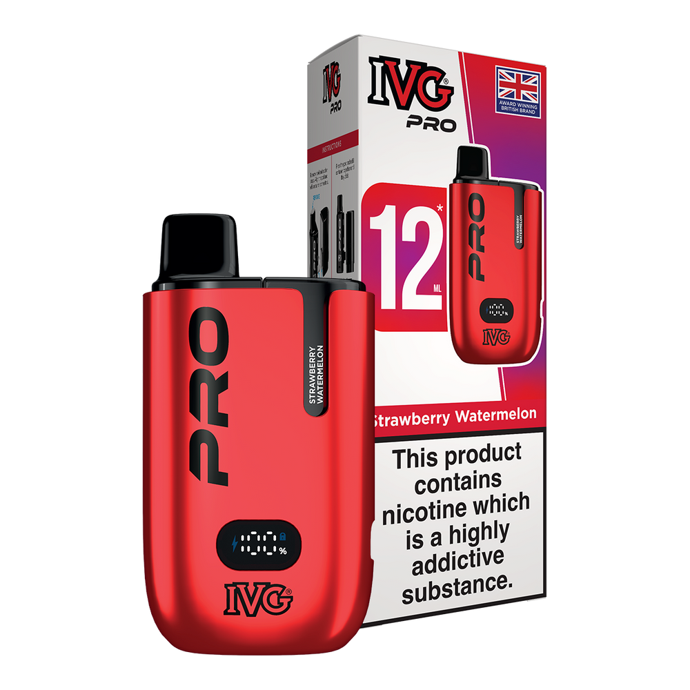 IVG Pro 12 Vape Kit Strawberry Watermelon