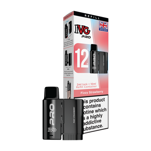 Fizzy Strawberry IVG Pro 12 Refill Pack