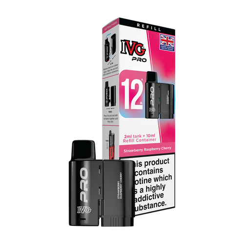 Cherry Strawberry Raspberry IVG Pro 12 Refill Pack