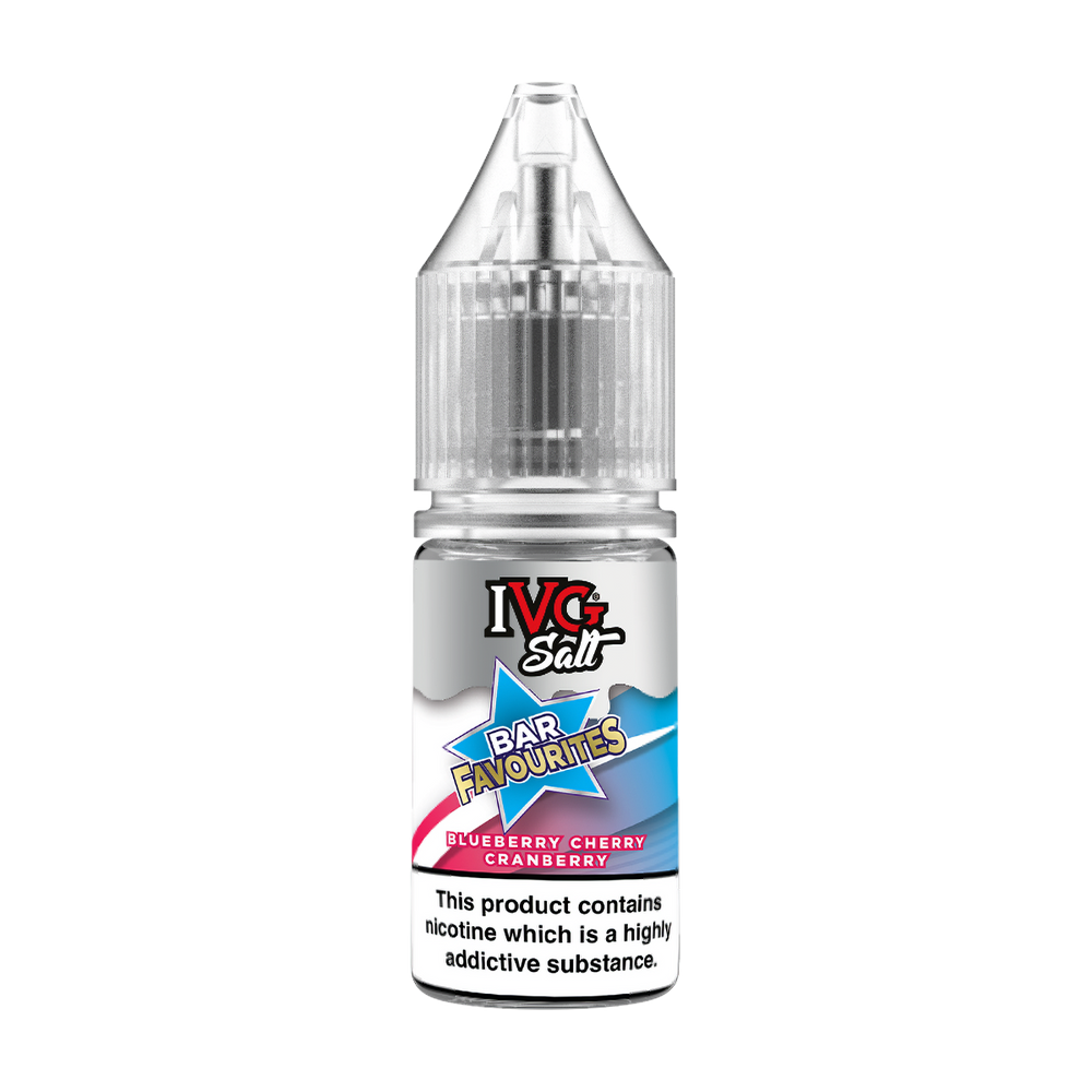 Blueberry Cherry Cranberry Nic Salt by IVG Bar Salt Favourites 10ml