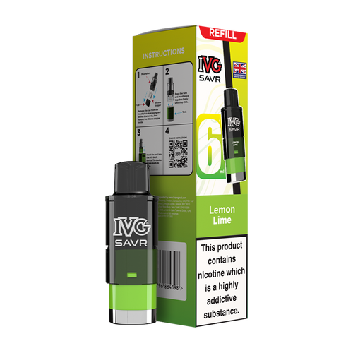 ivg savr refill + box lemon lime