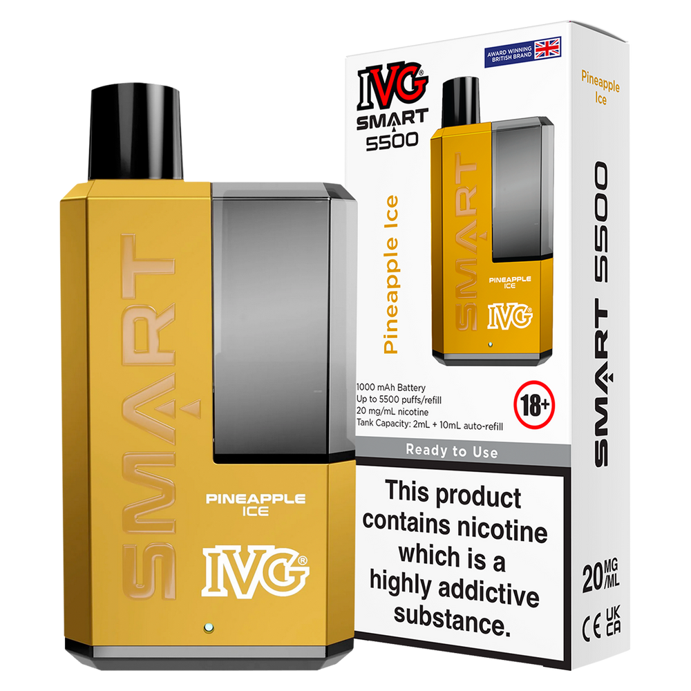 Pineapple Ice IVG Smart 5500 Big Puff Vape Kit