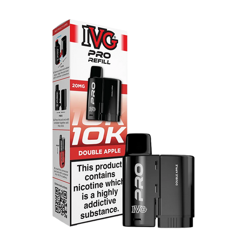 ivg pro 12 refill double apple 20mg