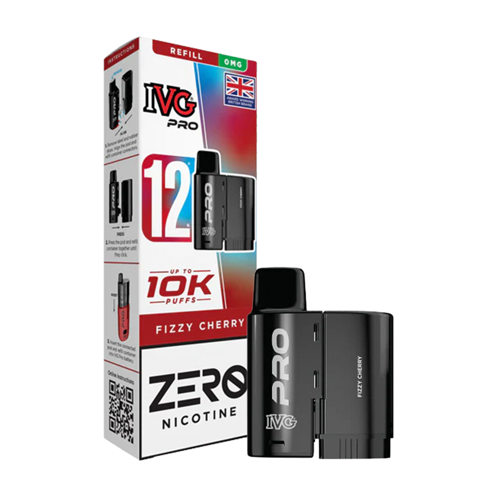 Fizzy Cherry IVG Pro 12 Refill Pack