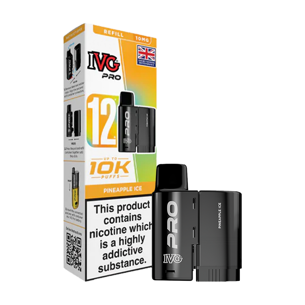 Pineapple Ice IVG Pro 12 Refill Pack