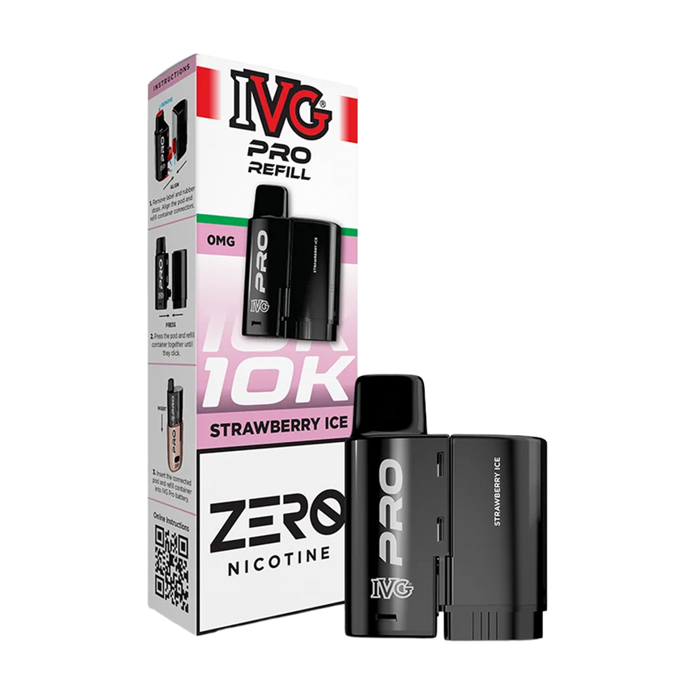 Strawberry Ice IVG Pro 12 Refill Pack