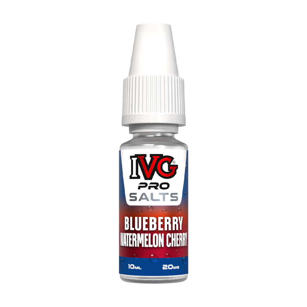 ivg pro salts 10ml blueberry watermelon cherry