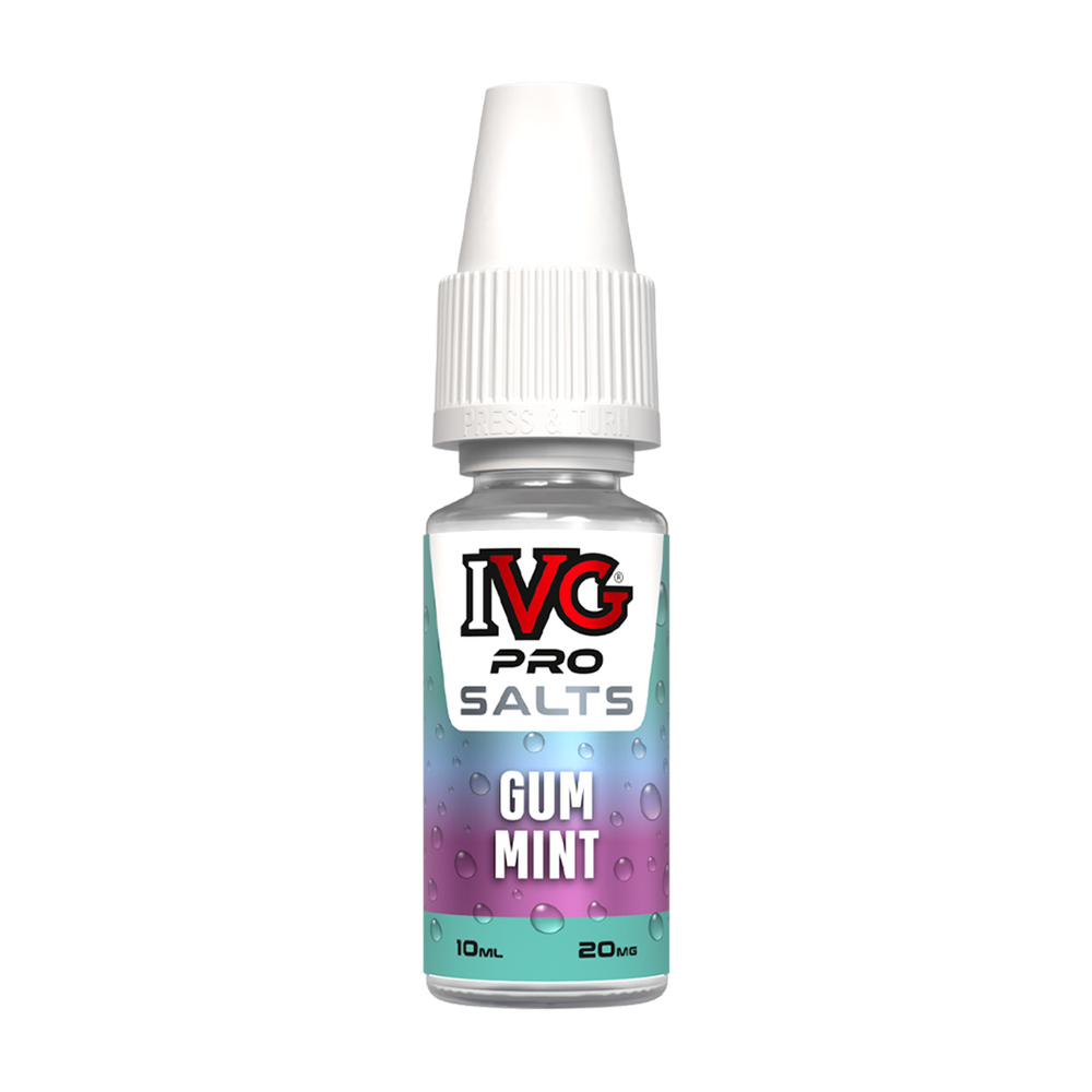 ivg pro salts 10ml gum mint