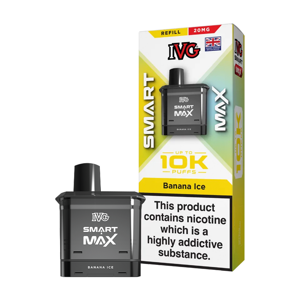 ivg smart max refill banana ice