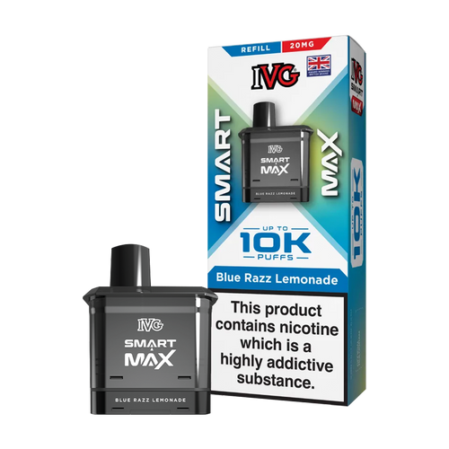 ivg smart max refill blue razz lemonade