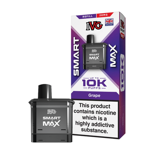 ivg smart max refill grape 20mg