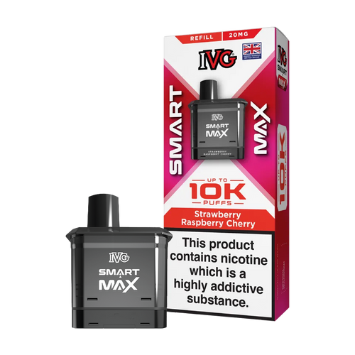 ivg smart max refill strawberry raspberry cherry 20mg