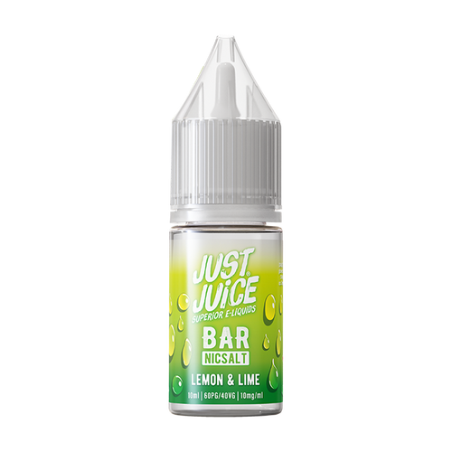 Lemon & Lime Bar Nic Salt by Just Juice 10ml