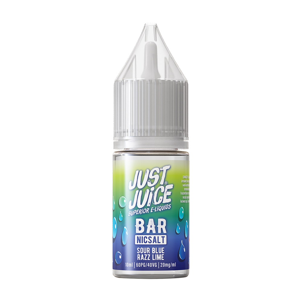 Sour Blue Razz Lime Nic Salt by Just Juice Bar 20mg