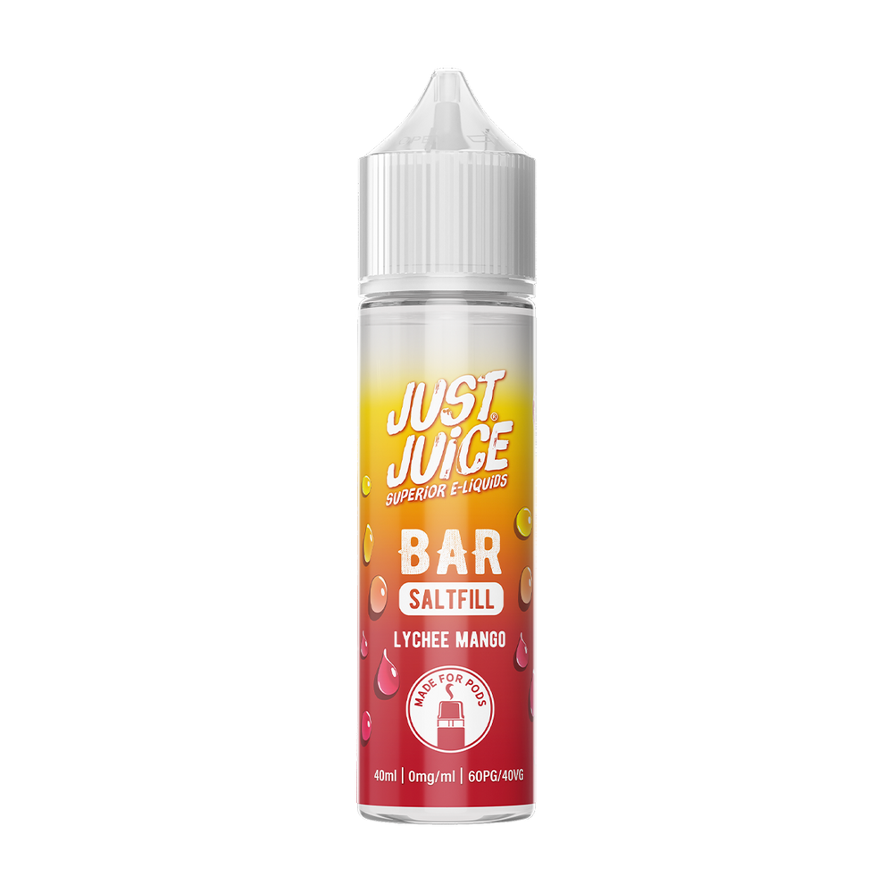 just juice bar lychee mango saltfill 40ml